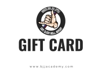BJJ gift card Postcard template