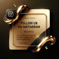 Instagram Follow Promotion Template | PosterMyWall