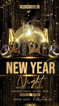 2026 New Year Instagram Story template