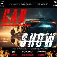 Auction  Square (1:1) template