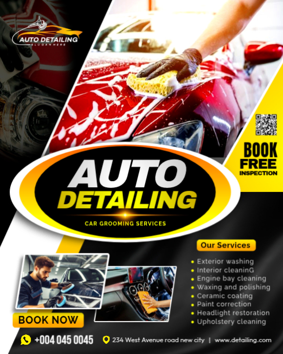 2.06K+ Free Car Detailing Flyer Templates | PosterMyWall