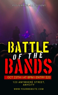 Black 3d Battle Of The Bands Legal As template