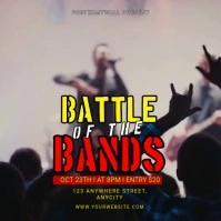 Black 3d Battle Of The Bands Pos Instagram template