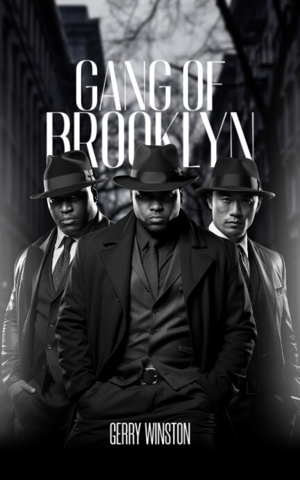 Black 3d Gang Of Brooklyn Kindle/book Covers Capas de Kindle/Livro template
