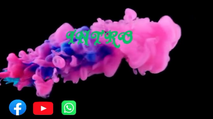 Black 3d Intro  Digital Display (16:9) template