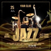 Jazz Square (1:1) template