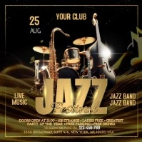 Jazz Square (1:1) template