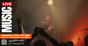 Black 3d Live Music Gambar Bersama Facebook template