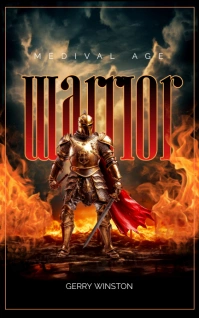 Black 3d Medieval Warrior Kindle/book Covers template