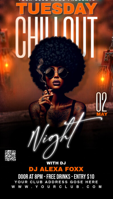 Black 3d Party Flyer Business Card Cartão de visita template
