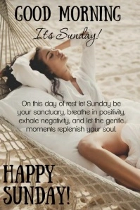 Black 3d Sunday Inspirational Template  Poste Poster