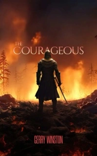 Black 3d The Courageous Kindle/book Covers template