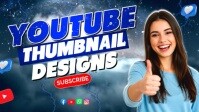 Black 3d Youtube Thumbnail Video Ads Flyer Youtube Thumbnail template