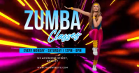 Black 3d Zumba Classes Gambar Bersama Facebook Obraz udostępniany na Facebooku template