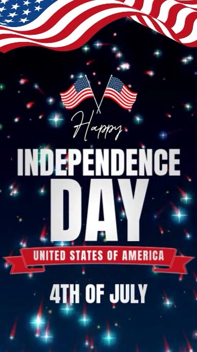 Black 4th Of July  Instagram Story Indaba yaku-Instagram template