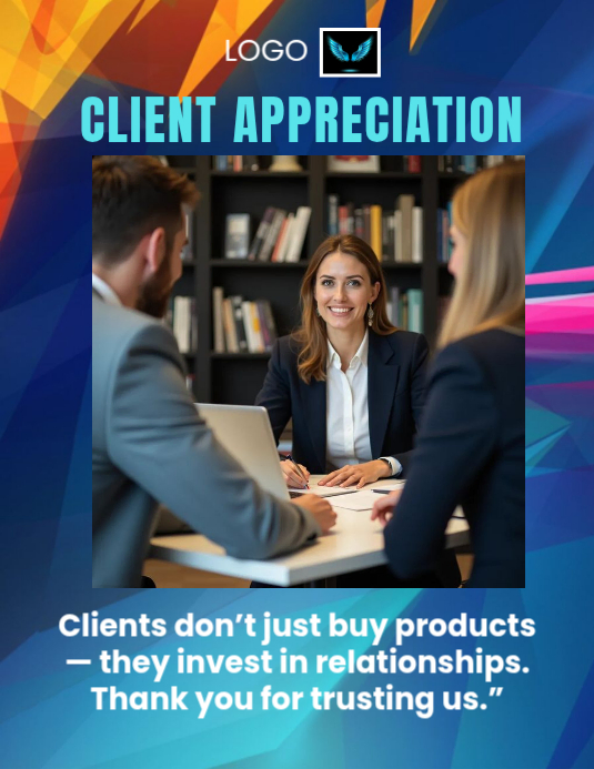 Client Appreciation Flyers Template | PosterMyWall