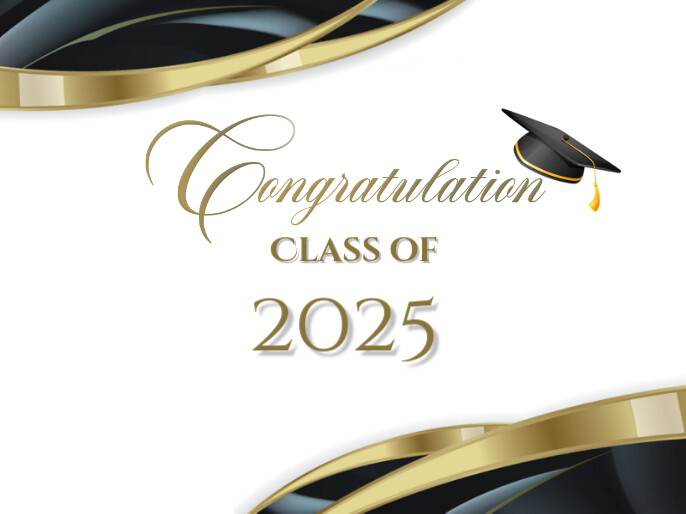 Copy of Black Abstract graduation Congratulation Presentation ...