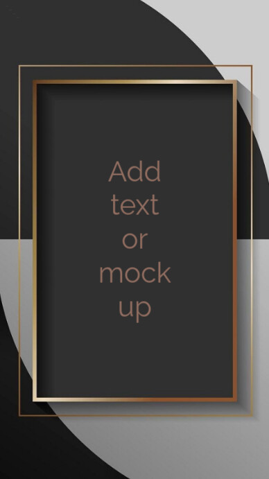 Black Abstract Mockup Background Instagram Story template