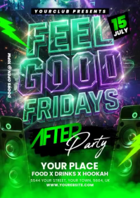Nightclub Event A5 Template