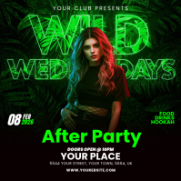 Black After Party Instagram Post Iphosti le-Instagram template