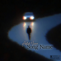 Black Album Cover : to the unknown Albumcover template