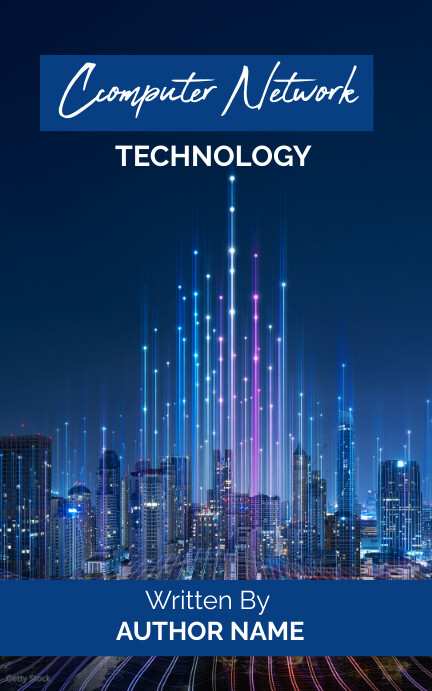 Black And Blue Modern Computer Technology Template | PosterMyWall