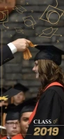Black and Gold Graduation Snapchat Filter template