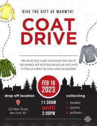 Free Coat Drive Flyer Templates | PosterMyWall