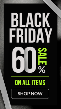 black and white minimal professional Black Friday Sale Instagram Story Template – Instagram Story