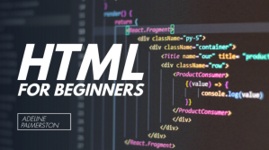 Nero Black and White Simple  HTML For Beginners Yo Gambar Mini YouTube Template