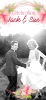 Black and White Wedding Anniversary Snapchat Filter Template