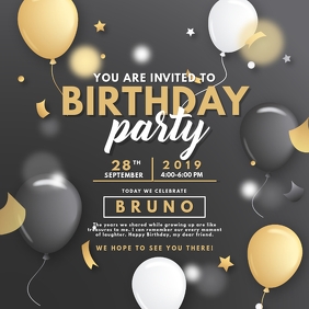 Editable 75th Birthday Party Invitation Template Cheers To 75 Years 75th Anniversary Invitation Gold Birthday Invite Digital Printable Pdf