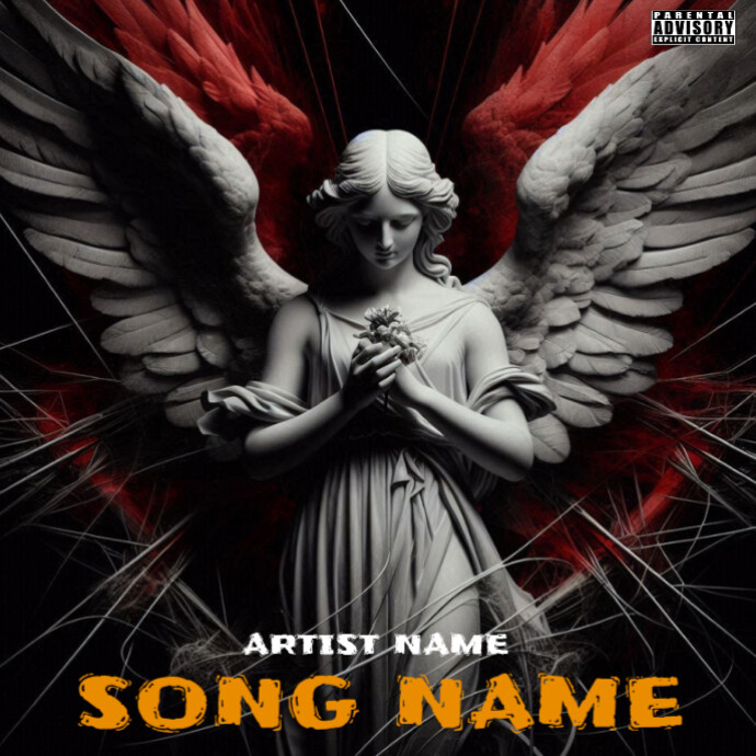 Angel Album Cover Album Covers Template | PosterMyWall
