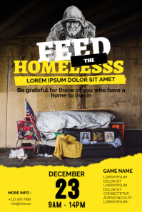 Homeless Shelter Poster Template | PosterMyWall