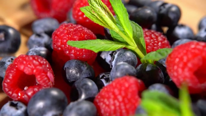 black berry and strawberry Miniatura do YouTube template