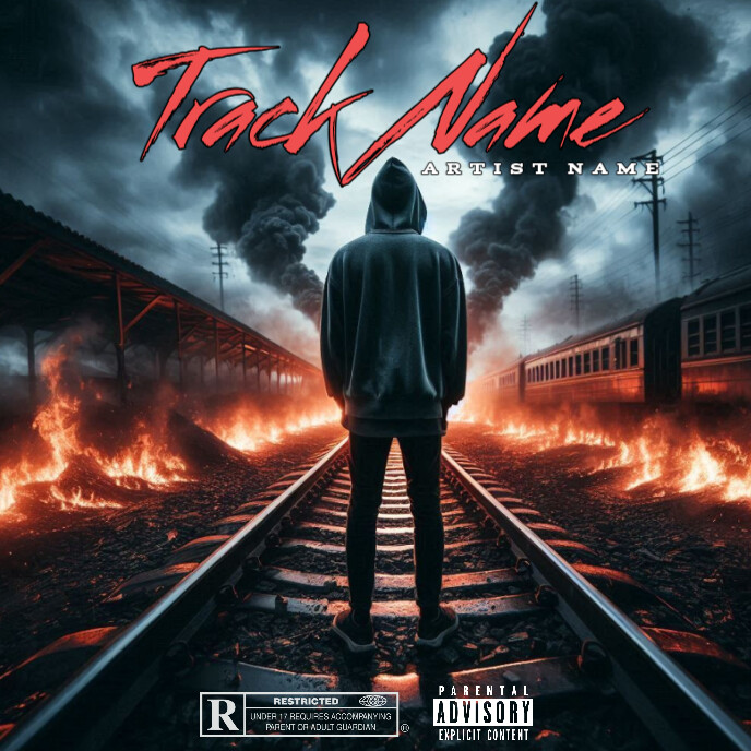Copy of Black Best Cover Album Music Art Trap Mixtape Rap Album Cover ...