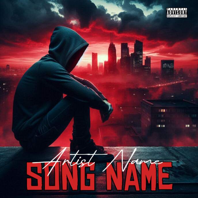 Copy of Black Best Cover Album Music Art Trap Mixtape Rap Album Cover ...
