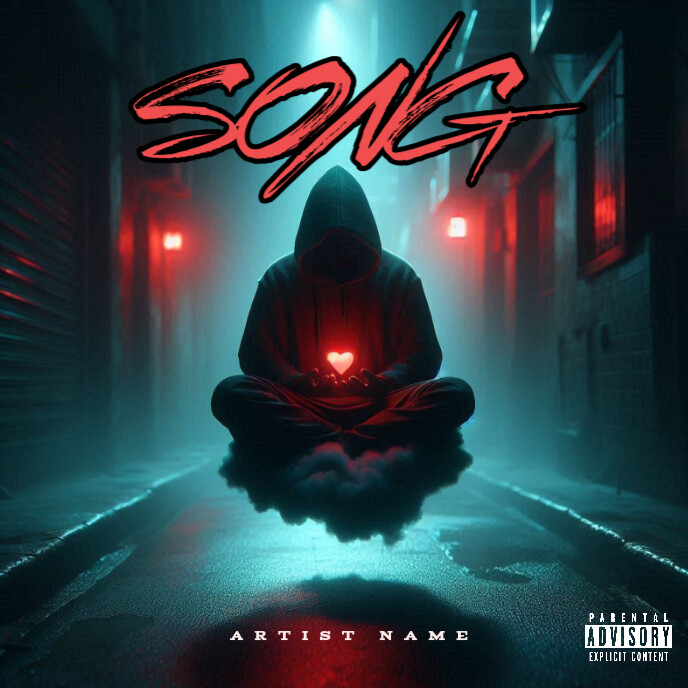 Black Best Cover Album Music Art Trap Mixtape Rap Album Cover Template ...