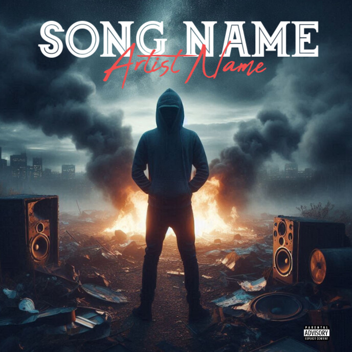 Copy of Black Best Cover Album Music Art Trap Mixtape Rap Album Cover ...