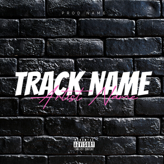 Copy of Black Best Cover Album Music Art Trap Mixtape Rap Album Cover ...