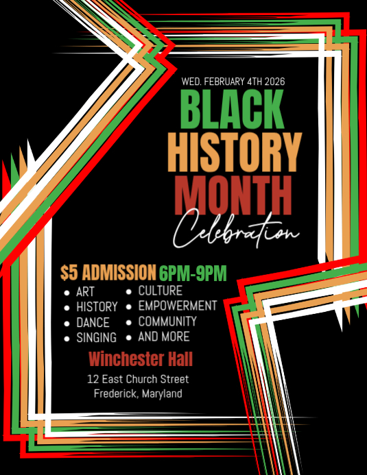 Black Black History Month Celebration Flyer Template | PosterMyWall