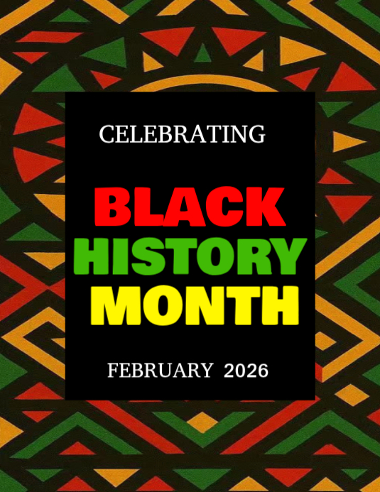 Black Black History Month Celebration Flyer Template | PosterMyWall
