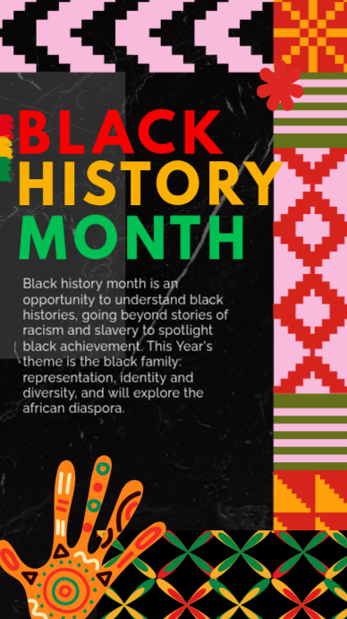 Black History Month Template | PosterMyWall