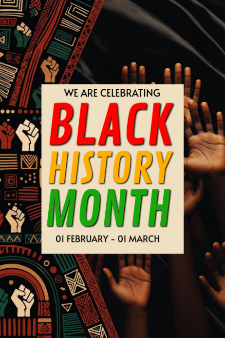 Black History Month Posters Template | PosterMyWall