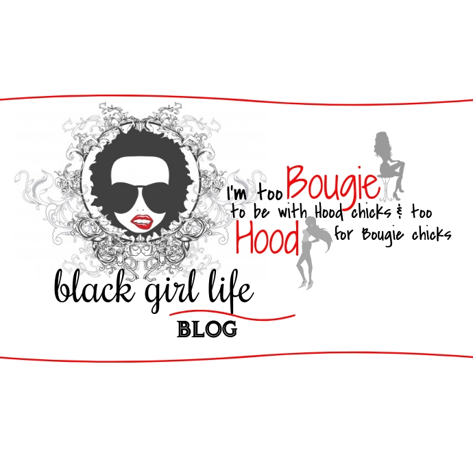 Black Blog Logo template