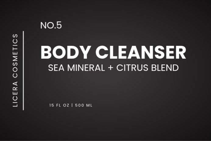 Copy of Black Body wash Label body spray Label | PosterMyWall
