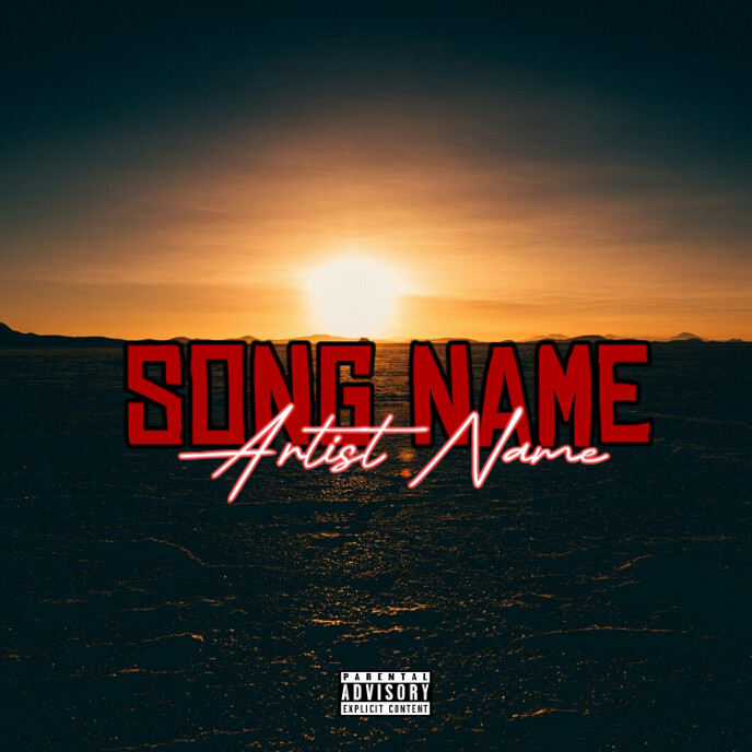 Black  Cd Mixtape/album Cover  Album Cover template