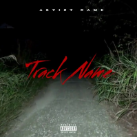 Black  Cd Mixtape Album Cover  Album Cover template