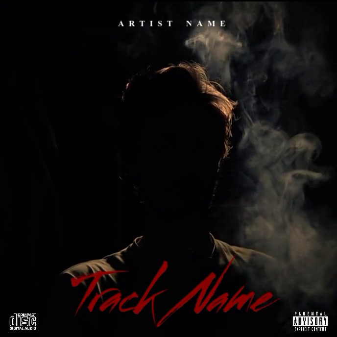 Copy of Black Cd Mixtape/album Cover Album Cover | PosterMyWall