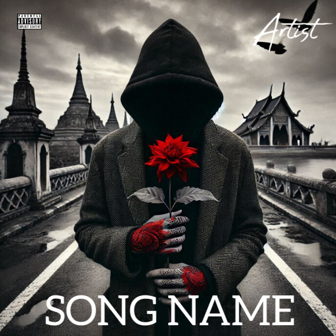 Copy of Black Cd Mixtape Album Cover Artwork Album Cover | PosterMyWall